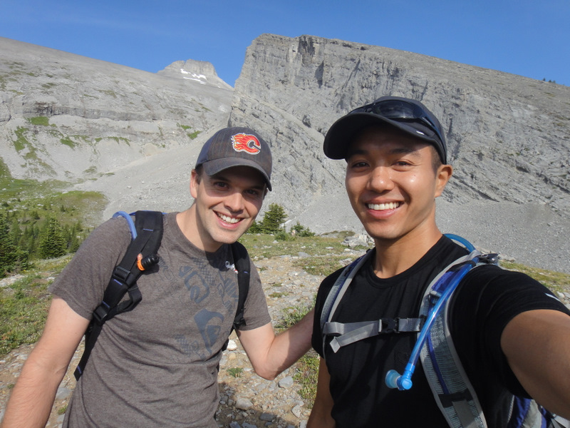 Mount Sparrowhawk- “We conquered you!”