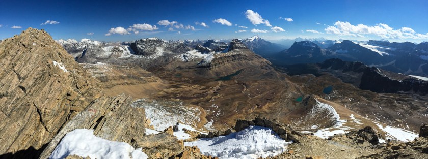Geezus Murphy that's beautiful! The east summit of Cirque is on the left
