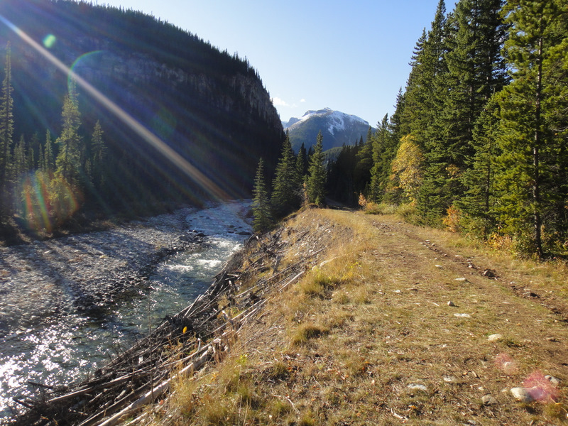 Back down to the river. Nihahi- we conquered you!