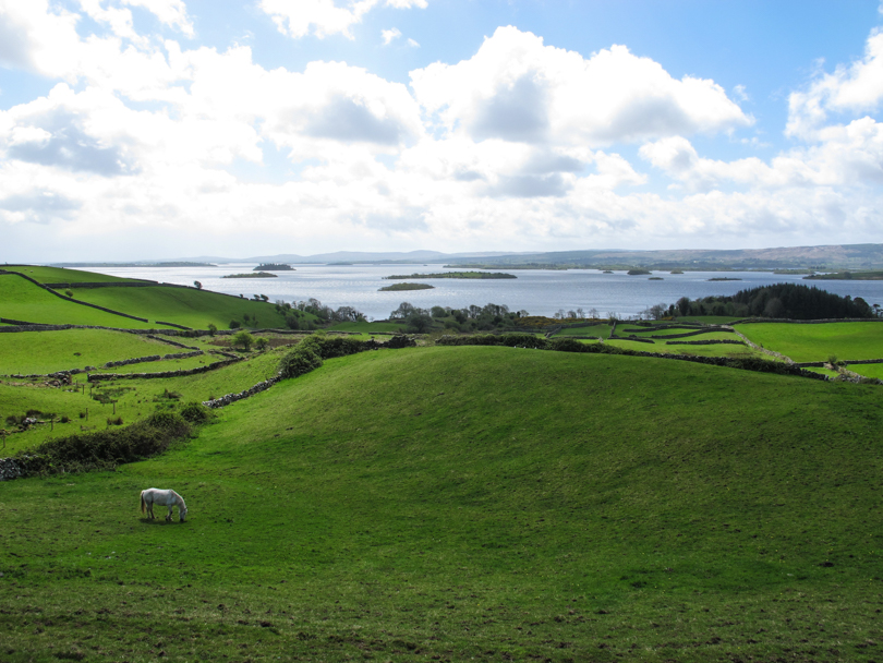 Taking a drive through the connemara region