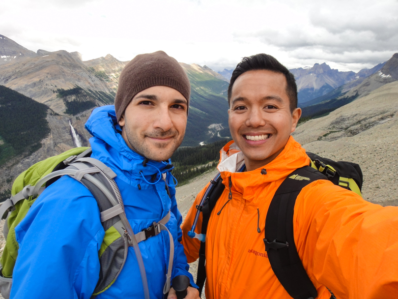 Robbie and I on the Iceline Trail