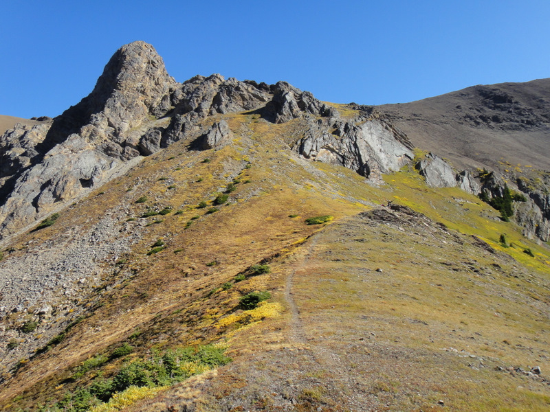 The ridge is so close!... or so it seems :S