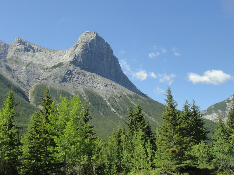 Approaching Ha Ling Peak
