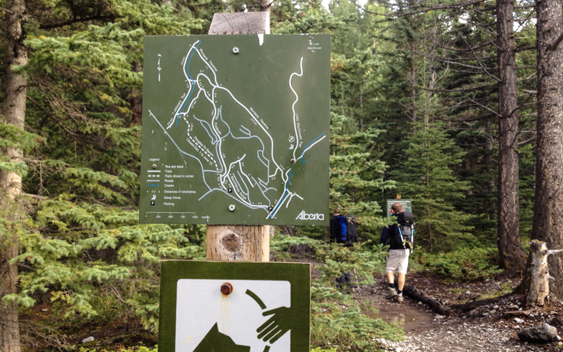 We've found the trailhead!