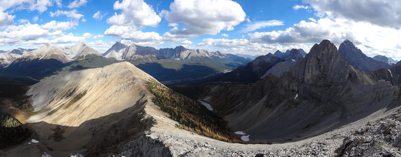 View from the summit. Amazing!