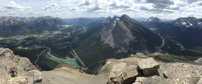 You just can't beat this view from the summit of EEOR!