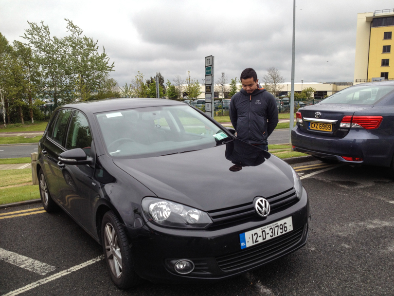 Saying goodbye to our VW :(