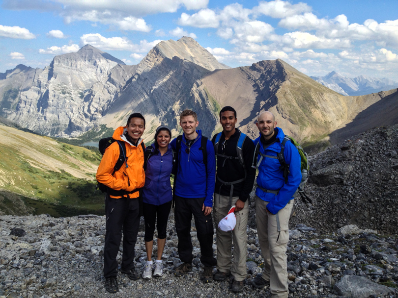We made it! At Buller Pass