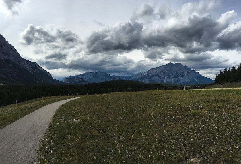 The Legacy Trail from Canmore to Banff is gorgeous 