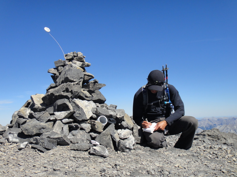 Signing the registry: “Can’t believe we made it! What an amazing view.” “This was an incredible hike! We did it!” 