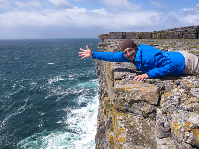 Very close to the edge!