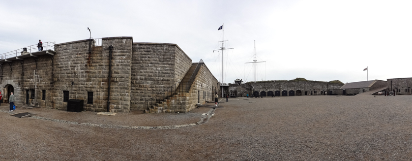 Within the Halifax Citadel