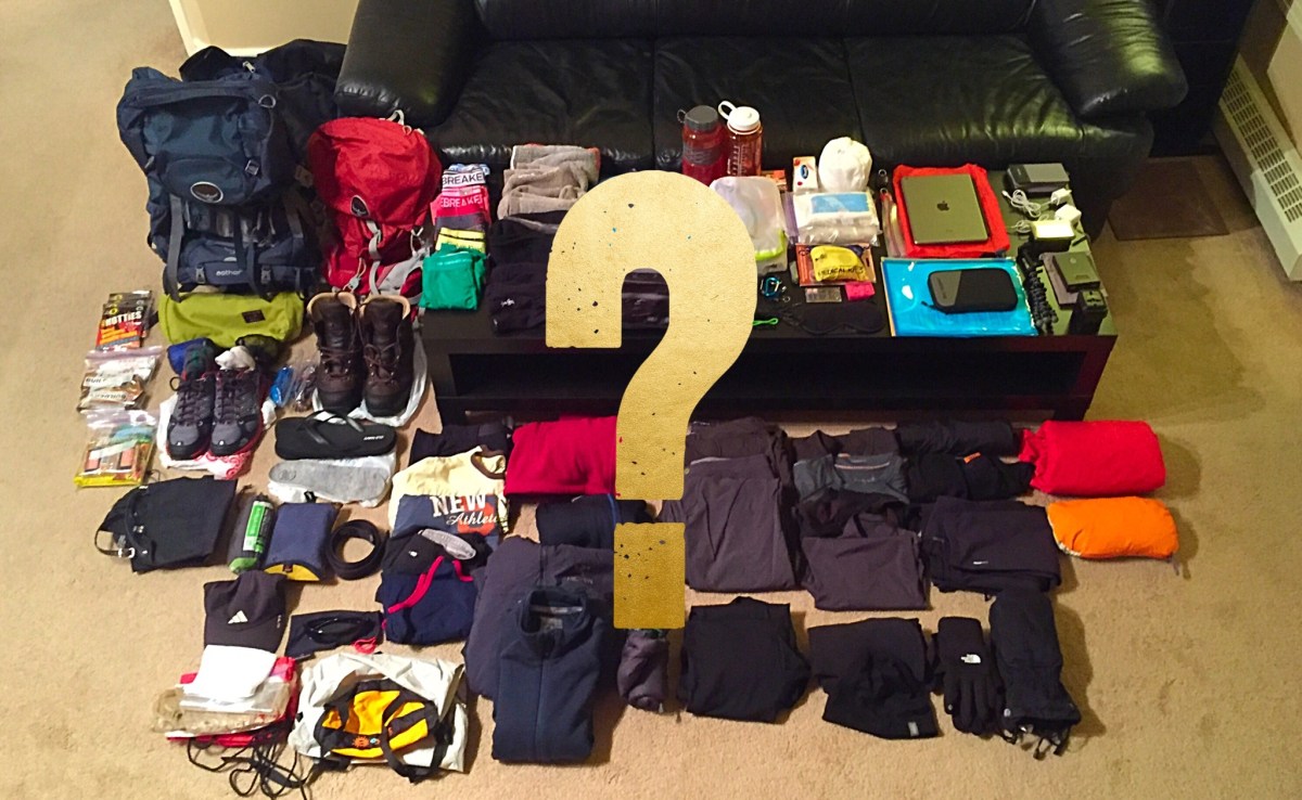 First Step: Pack for&nbsp;Everest