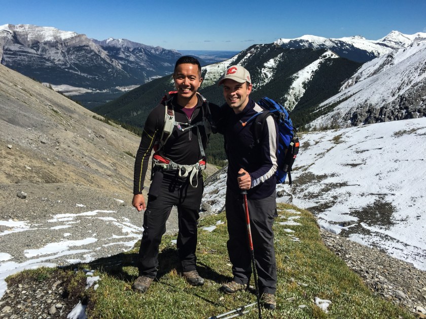 Paul and I pause for a snapshot