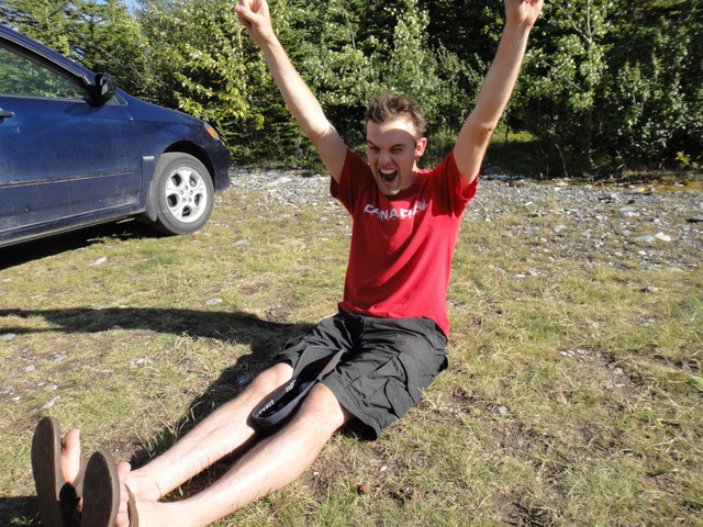 “Yeah, we did it!” (Typical…)