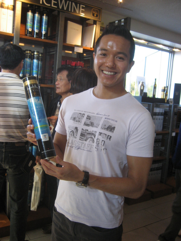 Visiting Inniskillin, a Niagara winery