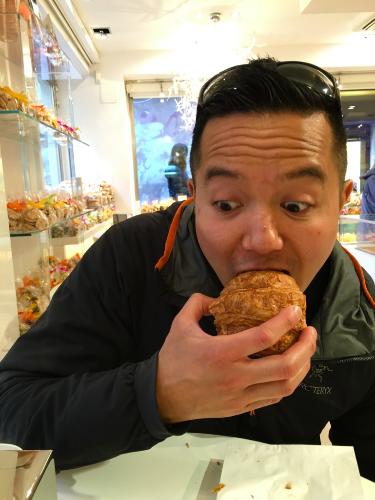 I have eaten way too many croissants