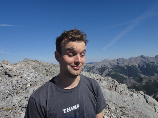 Paul was tired and dishevelled. He needed a Vitamin Water… badly.