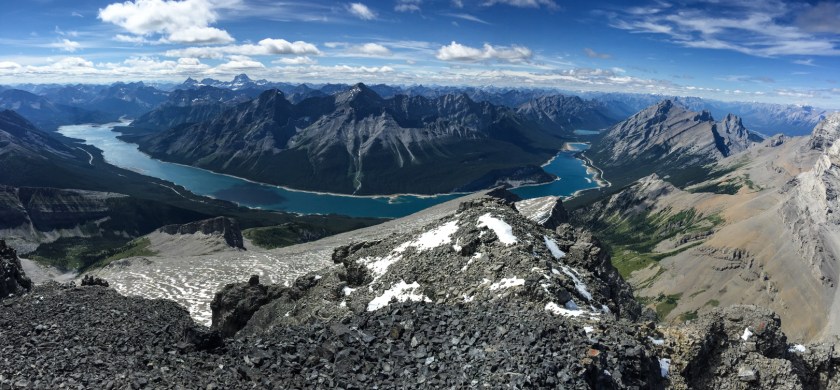 Mount Sparrowhawk has the best summit views I have ever seen. 360 degrees of mountains! 
