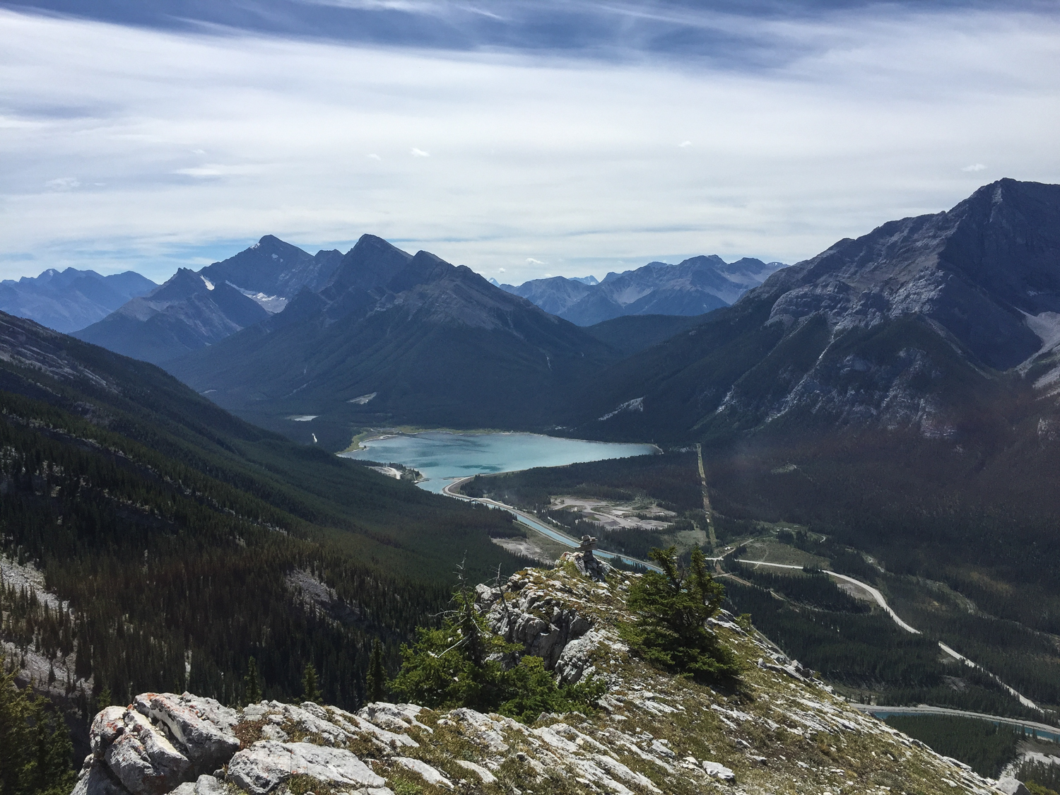 Looking south toward Goat Pond