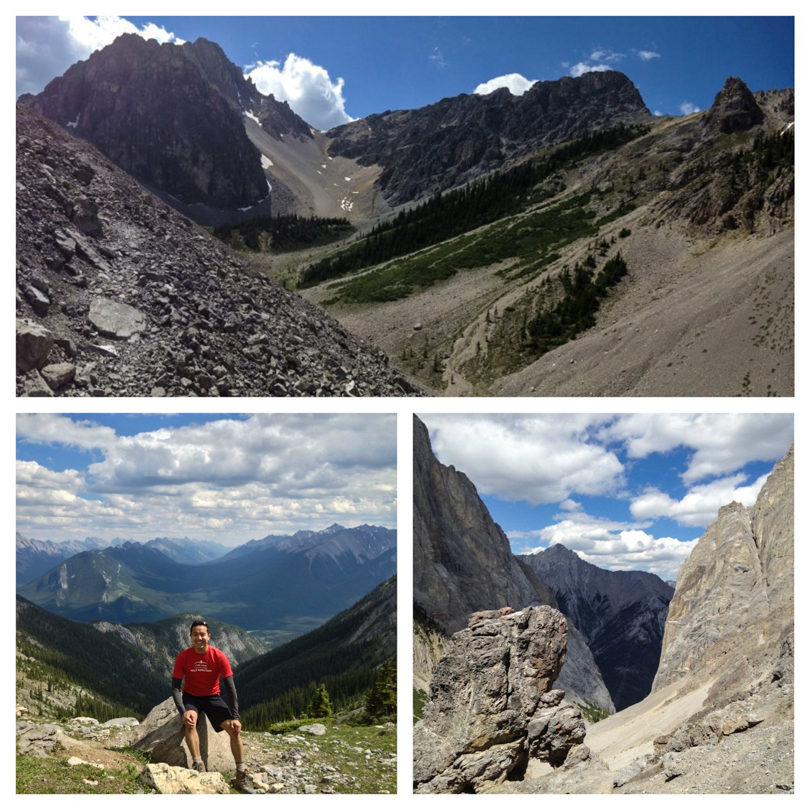 Gorgeous scenery during the Edith Pass Loop