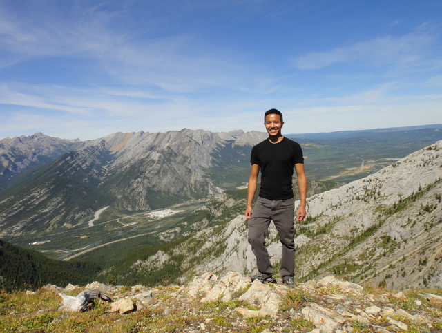 Hiking. It’s a fashion show.