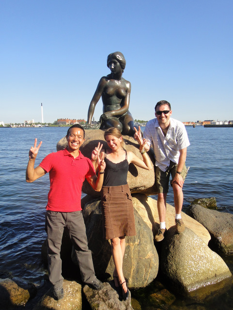 Me, Malene, David and The Little Mermaid