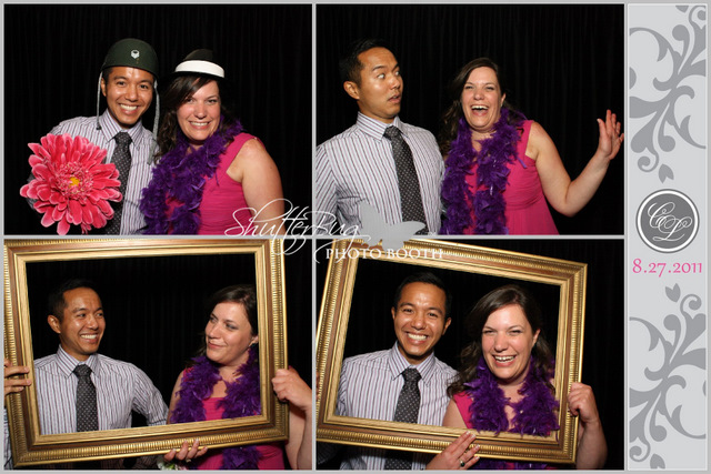 Marie and I… and shenanigans in the photo booth