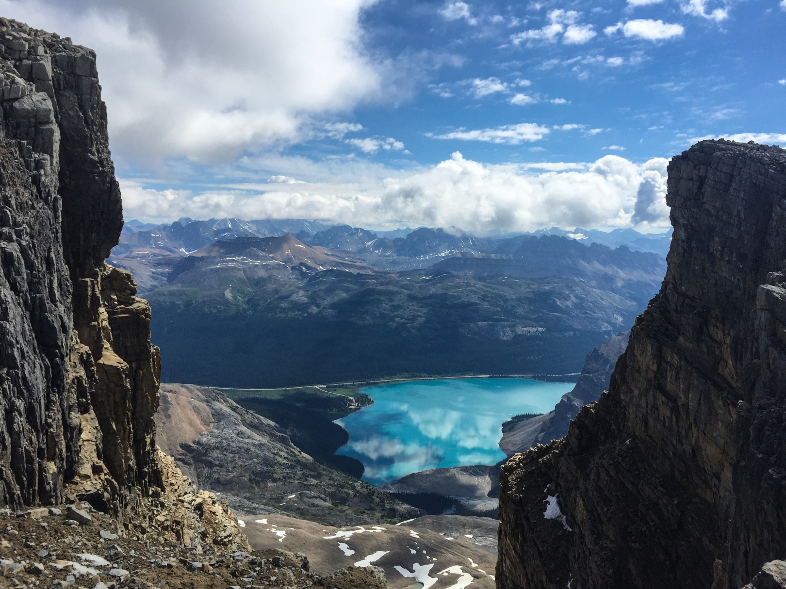 Bow Lake has never looked more beautiful!