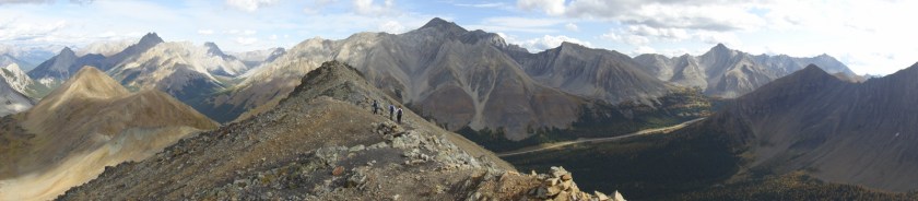 Panoramic #2 from the first peak
