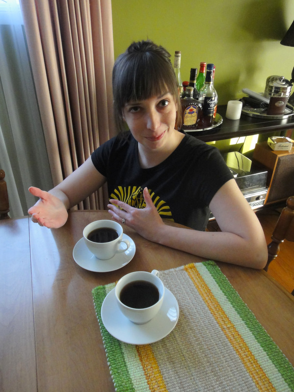 Hijinks: A Strange Woman offers you a cup of coffee. If you accept, turn to page 36. If you refuse, turn to page 47.