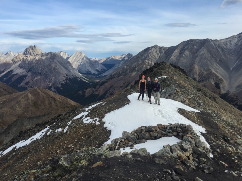 We made it to the ridge!