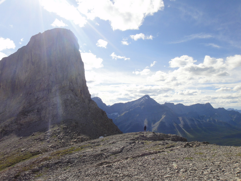 On our way back to the mountain plateau