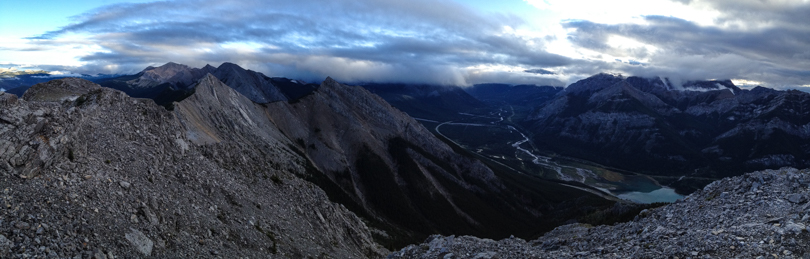The view from Mount Baldy. One of these days I'll traverse the ridge to South Baldy and West Baldy!