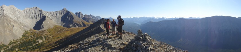 Panoramic from the summit. Incredible!