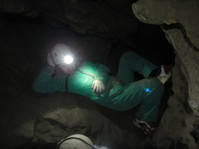 Just relaxin’ in the cave