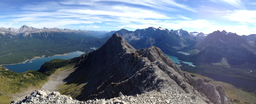 After surviving the moderate/difficult scramble, we were greeted with an amazing sight.