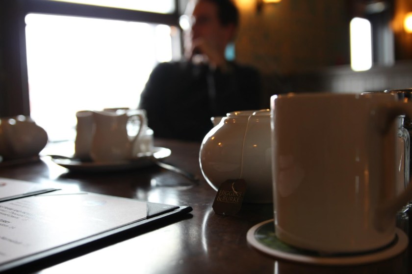 An academic discussion... over coffee :)