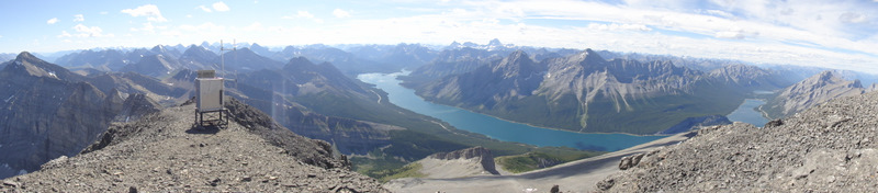 Panoramic from Mount Sparrowhawk 2