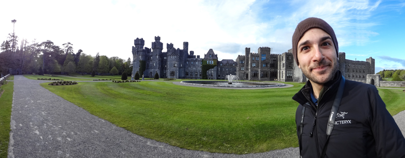 Ashford Castle photobomb