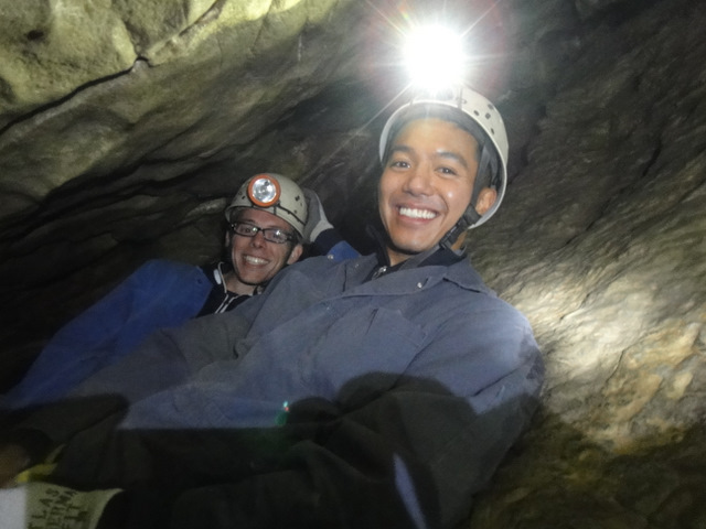 Dan and I happy to be adventuring