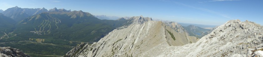 Panoramic from the summit #3
