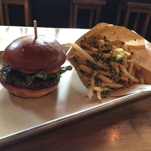 The signature Chop House Burger... at Chop House Burger