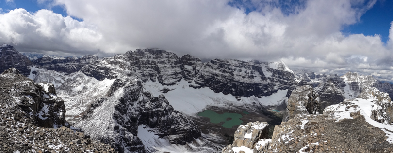 Panoramic from the summit