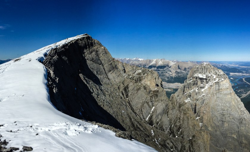 Paul has almost reached the summit!