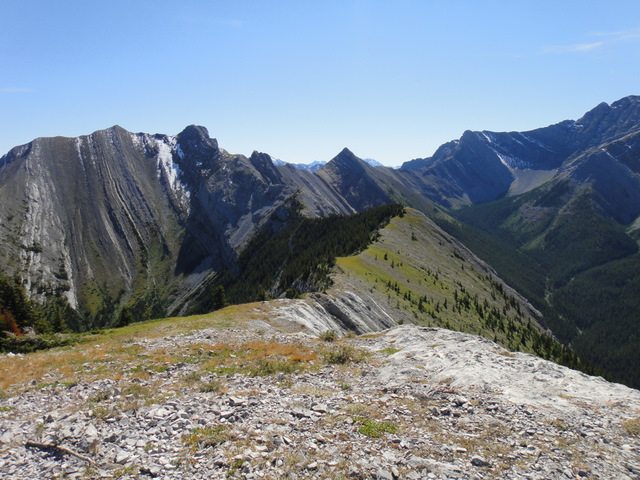 View from the higher (second) summit