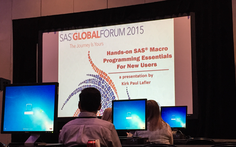 Getting my nerd on with SAS macro programming!