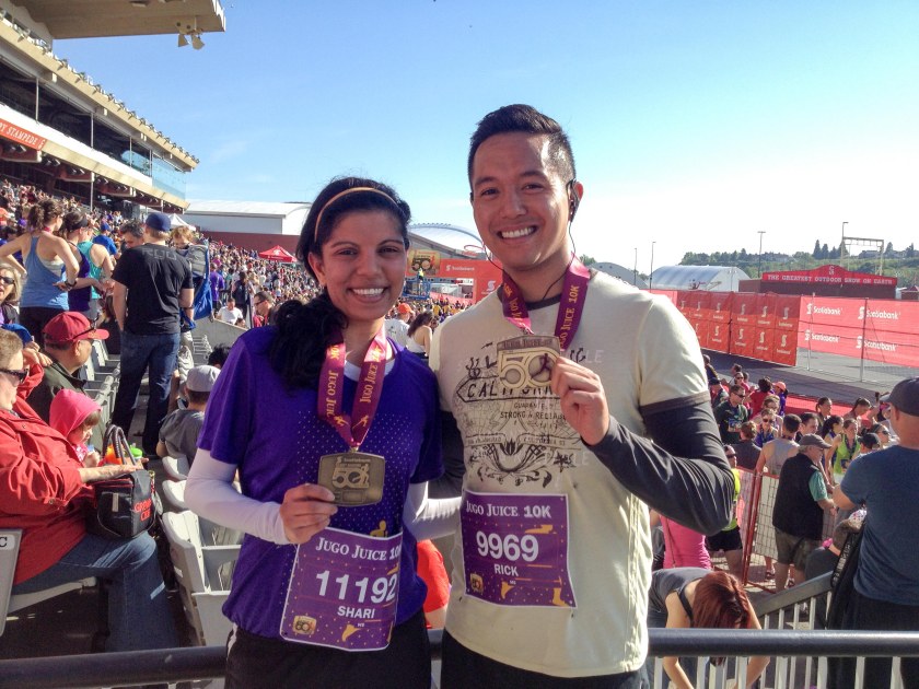 Scotiabank 10K with Shari