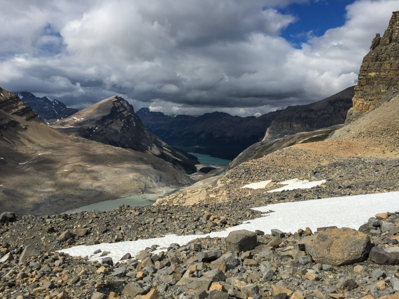 Peyton Lake in the distance