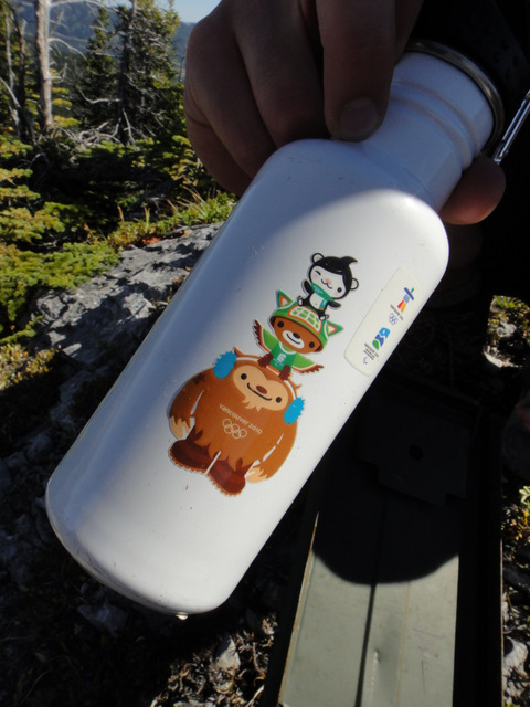 2010 Winter Olympics water bottle